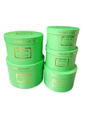 Caja De Regalo El Mundo De Sofia Verde 5 Piezas redondo