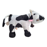 Peluche Vaca Lola El Mundo de Sofia 17cm Blanco Con Negro