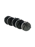 Caja El Mundo de Sofia serie 5 pz regalo 25cm negra redonda