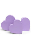 Caja de regalo El Mundo De Sofia 3 pz 33 cm morado corazon