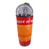 Termo Siglo XXI Amigos doble pared 500 ml rojo acero