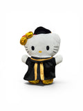 Hello Kitty Graduacion Dorada 40 cm El Mundo de Sofía