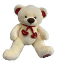 Peluche Oso Tedy Super El Mundo de Sofia Beige Rojo 120cm