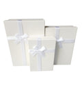 Caja El Mundo De Sofia Serie 3 pz regalo Blanca 33.5cm
