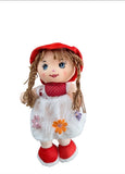 Peluche El Mundo de Sofia muñeca con flores 36cm