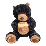 Peluche Oso Negro con Miel El Mundo De Sofía 33cm