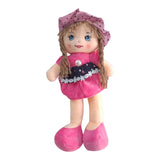 Muñeca Peluche El Mundo De Sofía Rosa 35cm con puntos