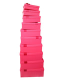 Caja El Mundo De Sofia 10 pz de regalo roja rectangular