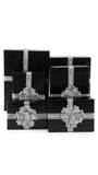Caja de regalo El Mundo De Sofia 6 pz negro Rectangular