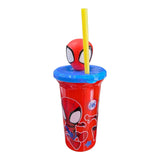 Vaso Plástico SIGLO XXI Spiderman Rojo 443 ml