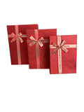 Caja de Regalo El Mundo de Sofia Serie 3 pz Rojo brillo