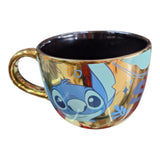 Taza De Porcelana Stich Siglo XXI 24 oz Dorada