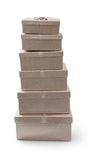 Caja de Regalo El Mundo De Sofia 6pz Rosa Dorado Rectangular