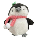 Peluche El Mundo De Sofia Pingüino Negro Con Blanco Bufanda