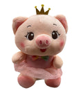 Peluche Cerdita con Vestido Rosa 21cm El Mundo de Sofia