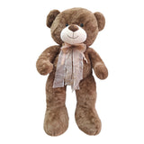 Peluche Oso moño gigante cafe 92 El Mundo de Sofia