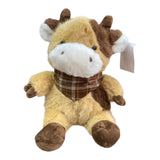 Peluche Vaca El Mundo De Sofia con Paliacate cafe 22cm