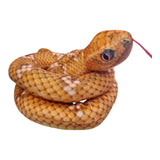 Peluche Serpiente El Mundo De Sofia 100 cm Naranja
