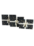 Caja Regalo El Mundo De Sofia 3 pz Negro 29cm cuadrada