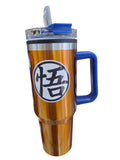 Termo SIGLO XXI Goku doble pared naranja 1.2 l