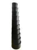 Caja El Mundo de Sofia 10 pz de regalo negro 28 cm cilindro