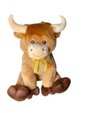 Peluche Toro Mambo Gigante El Mundo de Sofia beige 72 cm