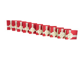 Caja El Mundo de Sofia 10 pz regalo blanca con rojo