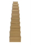 Caja El Mundo De Sofia 10 pz Regalo 32.5 cm Dorado