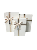 Caja El Mundo De Sofia serie 3 pz caja regalo beige
