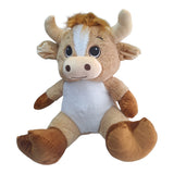 Peluche Toro Tik Tok #2 El Mundo de Sofia café 44 cm