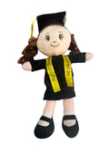 Peluche Niña Graduada #1 El Mundo de Sofía Negro 37