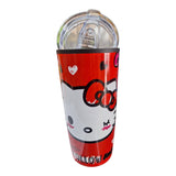 Termo Acero Doble Pared Hello Kitty 500 ML Rojo Con Tapa