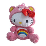 Peluche Kitty Cariñoso Mameluco Personaje 45 cm Rosa