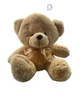 Peluche Oso Fluffy Mini Mostaza 17cm para centero de mesa