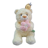 Peluche Oso Flor Abeja El Mundo De Sofía 40cm Beige Sentado