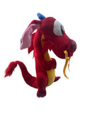 Peluche Mushu El Mundo de Sofia Personaje rojo 50cm # 3