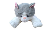 Peluche Gato Jack Mediano El Mundo de Sofia gris 50 cm