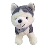 Peluche Husky Alaska El Mundo De Sofia 32 cm Gris