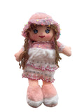 Muñeca El Mundo de Sofia peluche 32cm rosa lentejuela