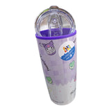 Termo  Kuromi Doble Pared Morado 500ml acero