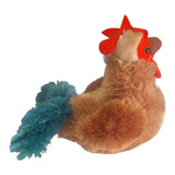 Peluche Gallo AURORA mini hipoalergénico 17cm