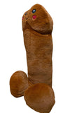 Peluche Pene Mediano El Mundo de Sofia café 70 cm