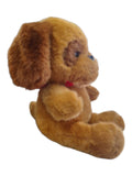 Peluche Perro Babero El Mundo De Sofia Color Ladrillo 20cm