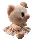 Peluche Puerco El Mundo De Sofia con vestido de flores 19cm