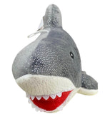 Peluche El Mundo De Sofia Tiburón Gris con Blanco Liso