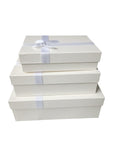 Caja El Mundo De Sofia Serie 3 pz regalo Blanca 33.5cm