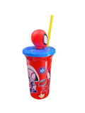 Vaso Plástico SIGLO XXI Spiderman Rojo 443 ml