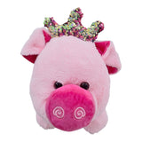 Peluche El Mundo De Sofia Puerco Grande  con Corona 65cm