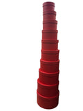 Caja El Mundo De Sofia serie 10 pz regalo rojo 28 cm bote.