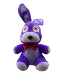 Bonnie peluche conejo Five an Freddy morado 35 cm moño rojo